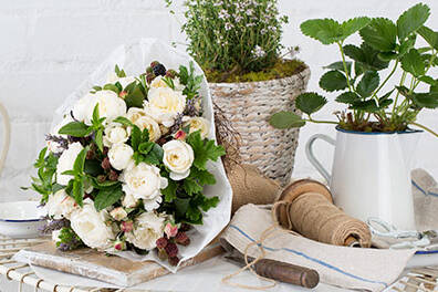 Bouquet flower basics course