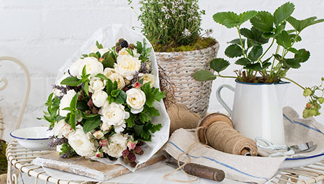 Bouquet flower basics course