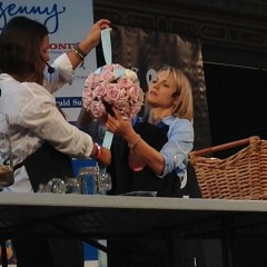 Bloom College flower demonstration