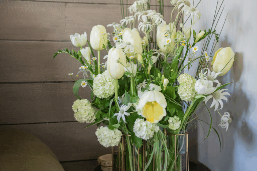 connect to nature with flowers